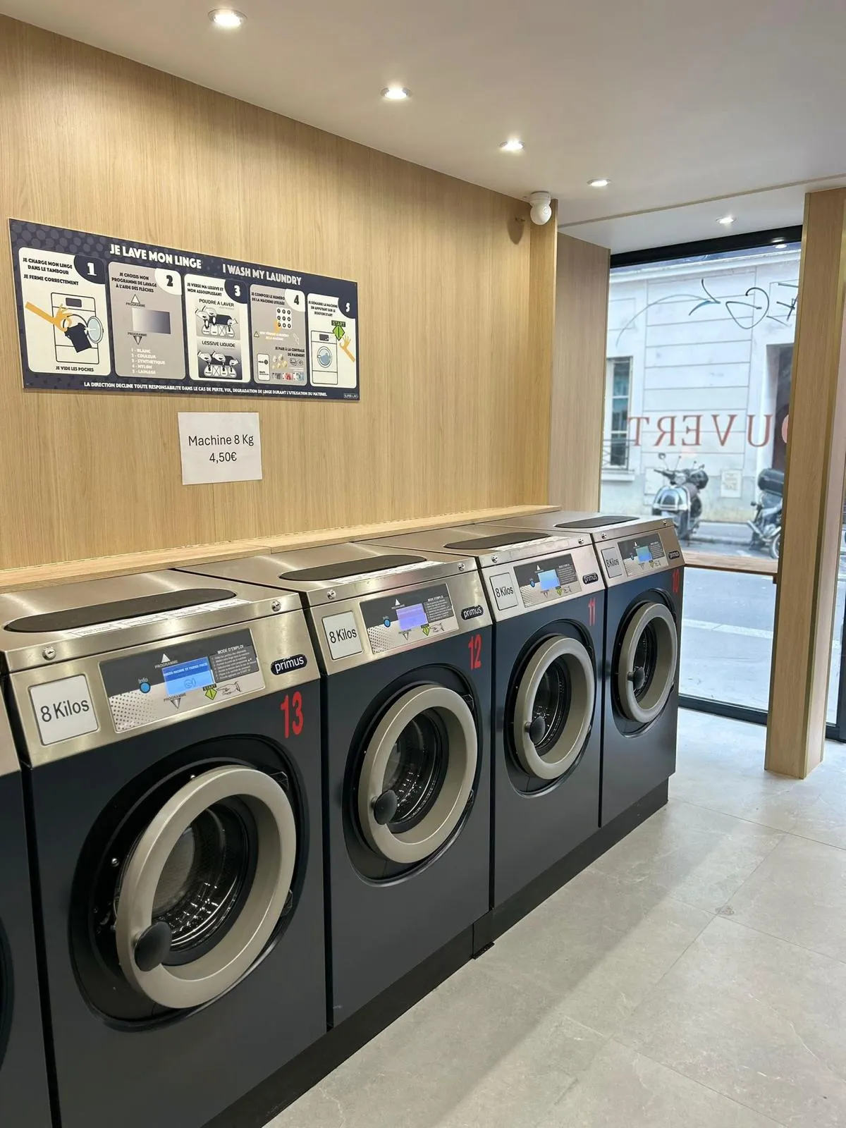 Bannière de la laverie